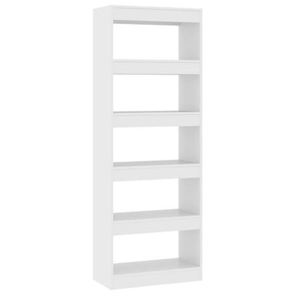 Boekenkast/Kamerscherm 60X30X66 Cm Spaanplaat Wit