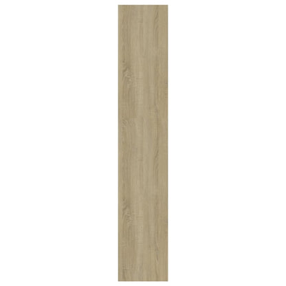 Boekenkast/Kamerscherm 60X30X66 Cm Spaanplaat Sonoma Eiken Bruin