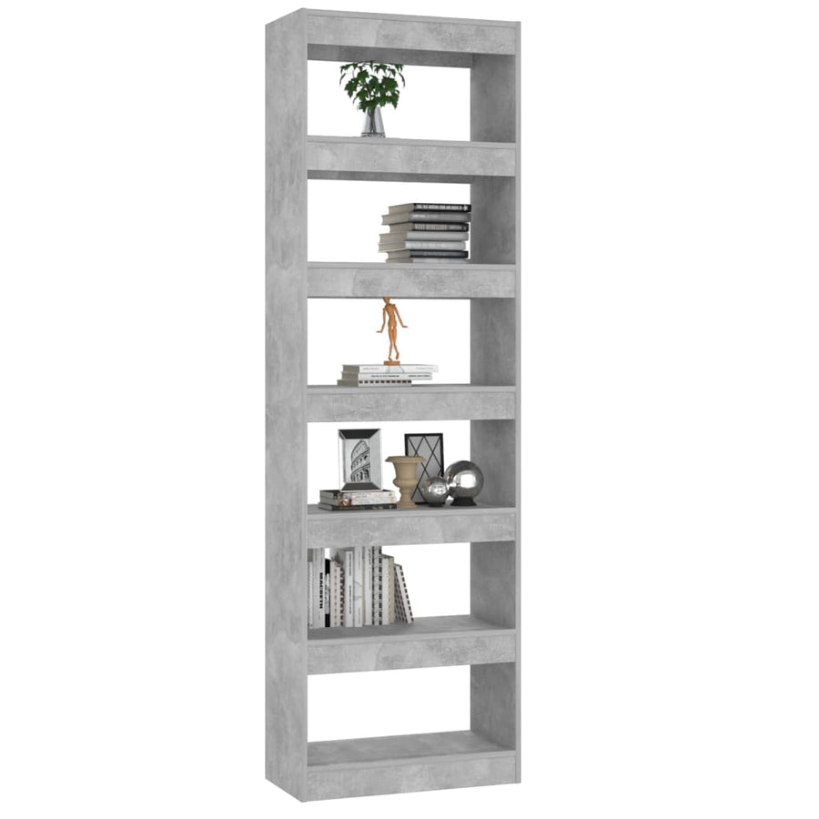 Boekenkast/Kamerscherm 60X30X98 Cm Betongrijs