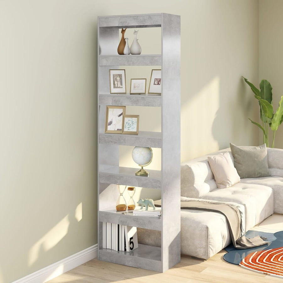 Boekenkast/Kamerscherm 60X30X98 Cm Betongrijs