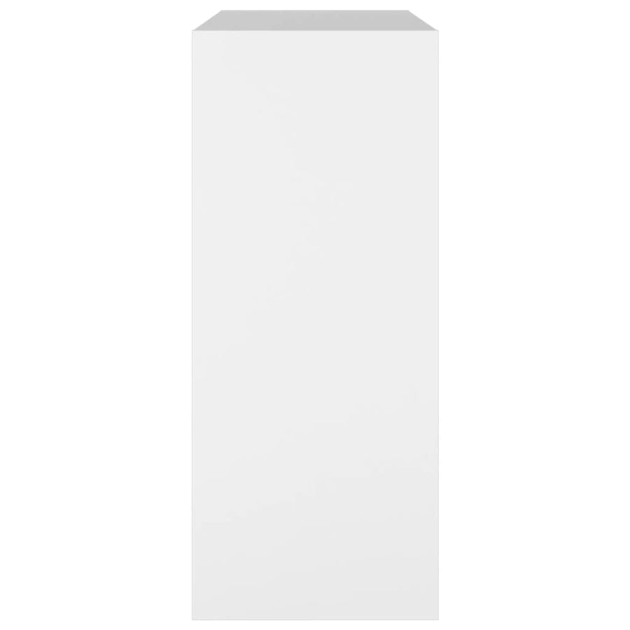 Boekenkast/Kamerscherm 80X30X72 Cm Wit
