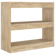 Boekenkast/Kamerscherm 80X30X72 Cm Kleurig Sonoma eiken