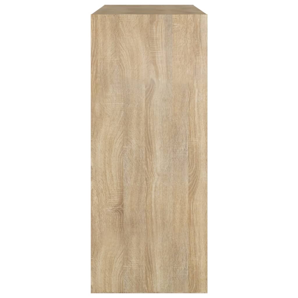 Boekenkast/Kamerscherm 80X30X72 Cm Kleurig Sonoma eiken