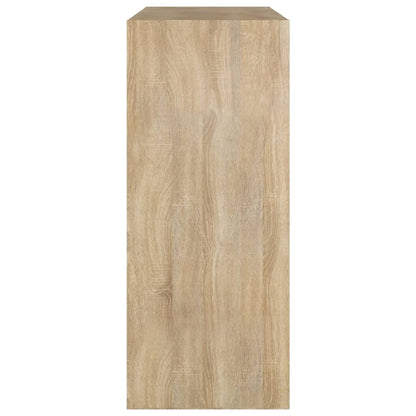 Boekenkast/Kamerscherm 80X30X72 Cm Kleurig Sonoma eiken