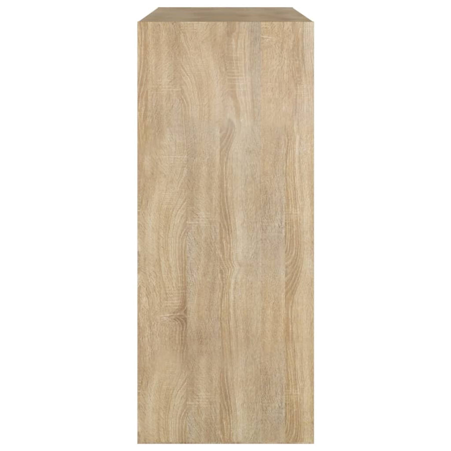 Boekenkast/Kamerscherm 80X30X72 Cm Kleurig Sonoma eiken