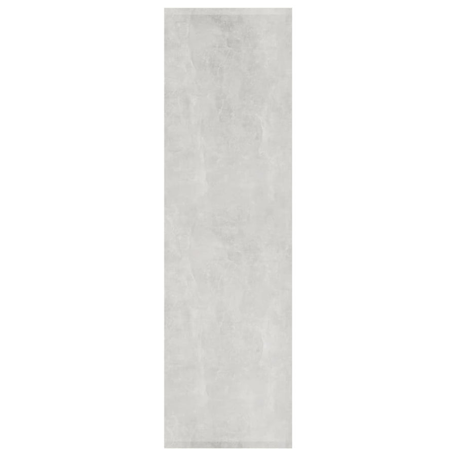 Boekenkast/kamerscherm 80x30x103 cm bewerkt hout betongrijs Betongrijs