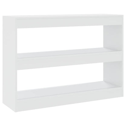 Boekenkast/Kamerscherm 00X30X72 Cm Wit