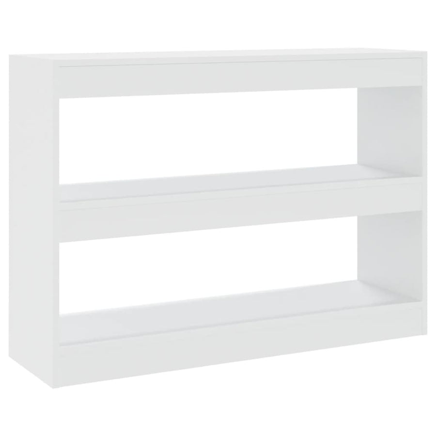 Boekenkast/Kamerscherm 00X30X72 Cm Wit