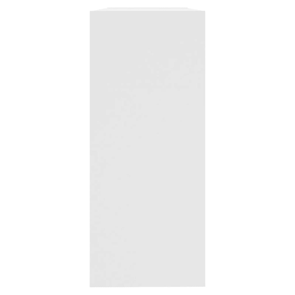 Boekenkast/Kamerscherm 00X30X72 Cm Wit