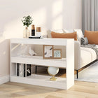 Bookshelf/room divider 100x30x72 cm white