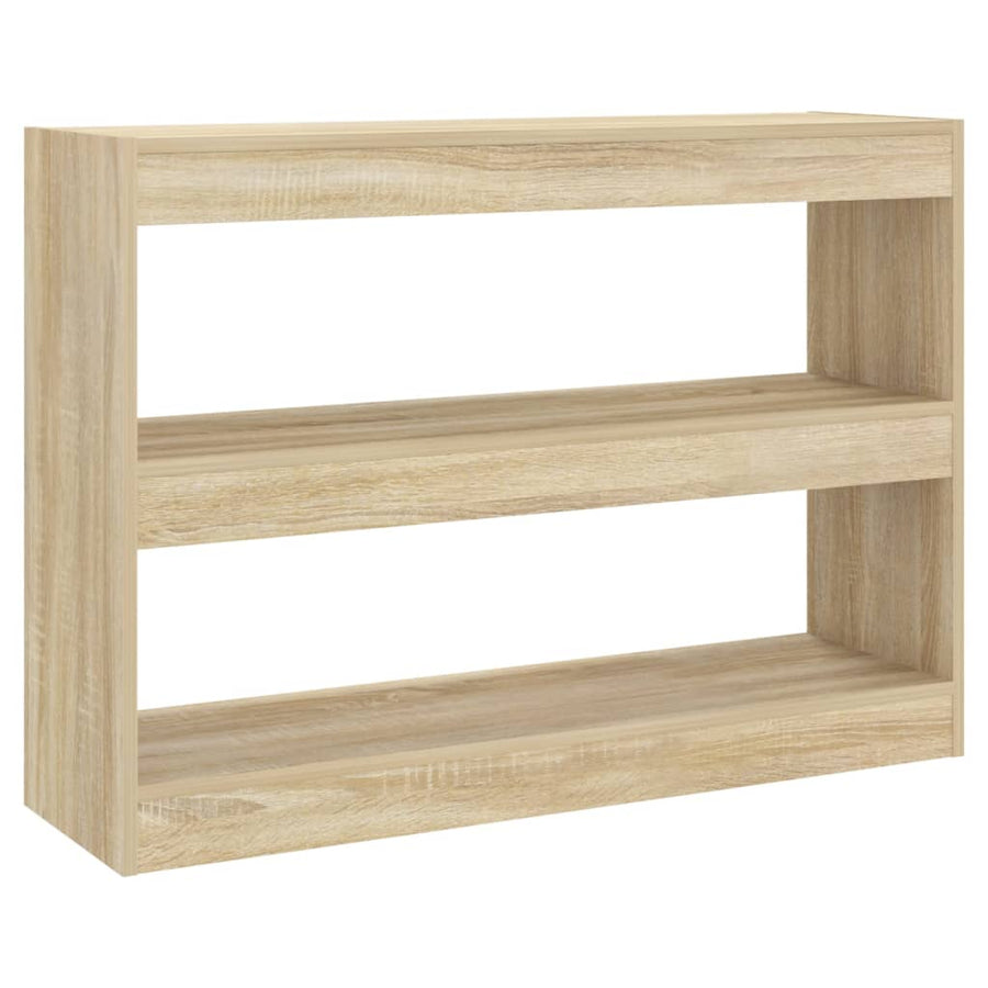 Boekenkast/Kamerscherm 00X30X72 Cm Kleurig Sonoma eiken