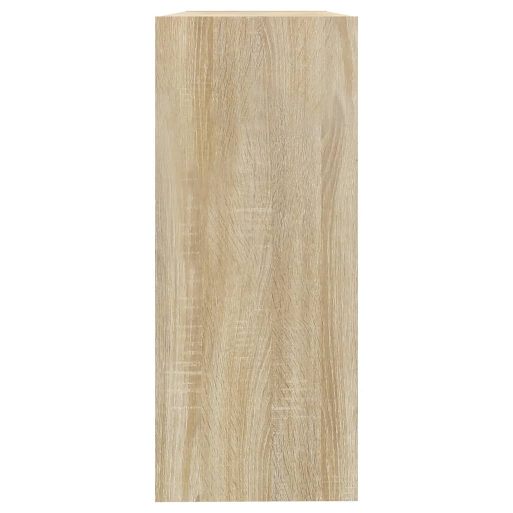 Boekenkast/Kamerscherm 00X30X72 Cm Kleurig Sonoma eiken