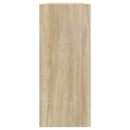 Boekenkast/Kamerscherm 00X30X72 Cm Kleurig Sonoma eiken