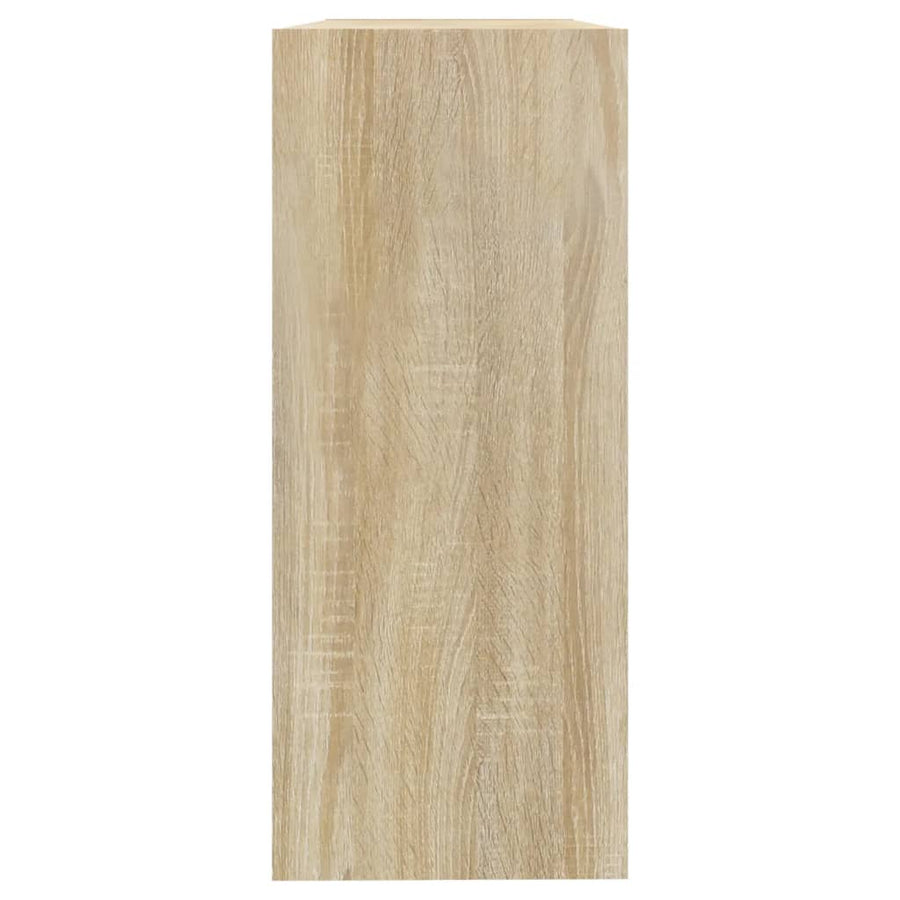 Boekenkast/Kamerscherm 00X30X72 Cm Kleurig Sonoma eiken