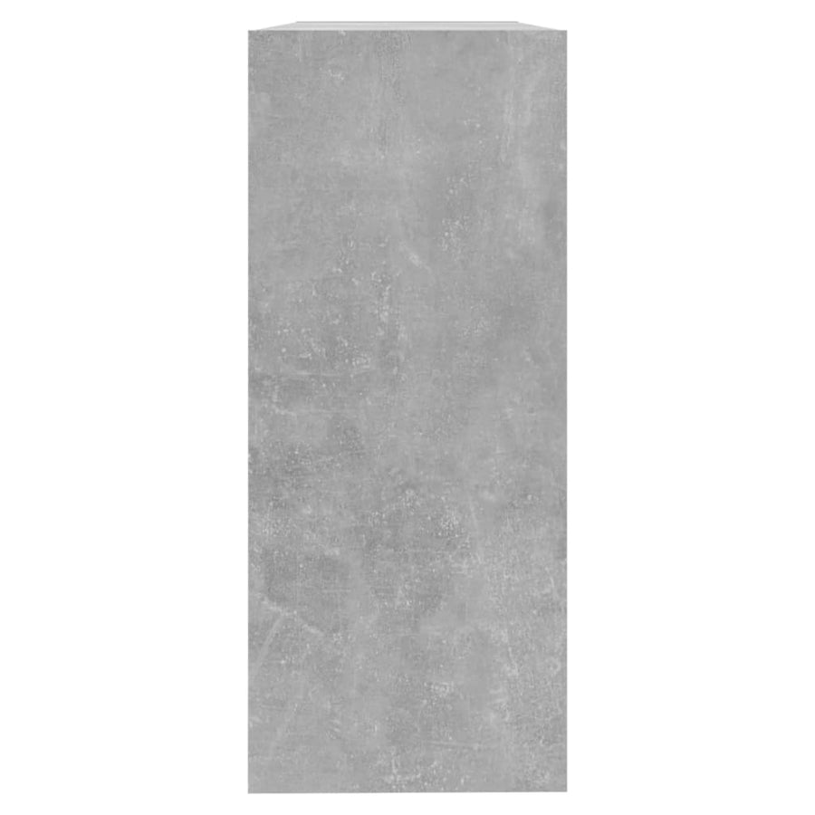 Boekenkast/Kamerscherm 00X30X72 Cm Betongrijs