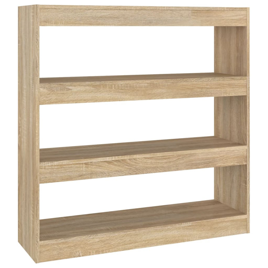Boekenkast/Kamerscherm 100X30X103 Cm Kleurig Sonoma eiken