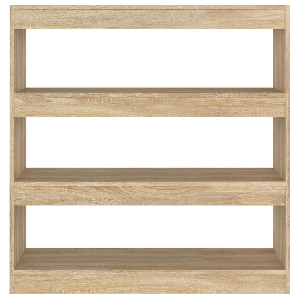 Boekenkast/Kamerscherm 100X30X103 Cm Kleurig Sonoma eiken