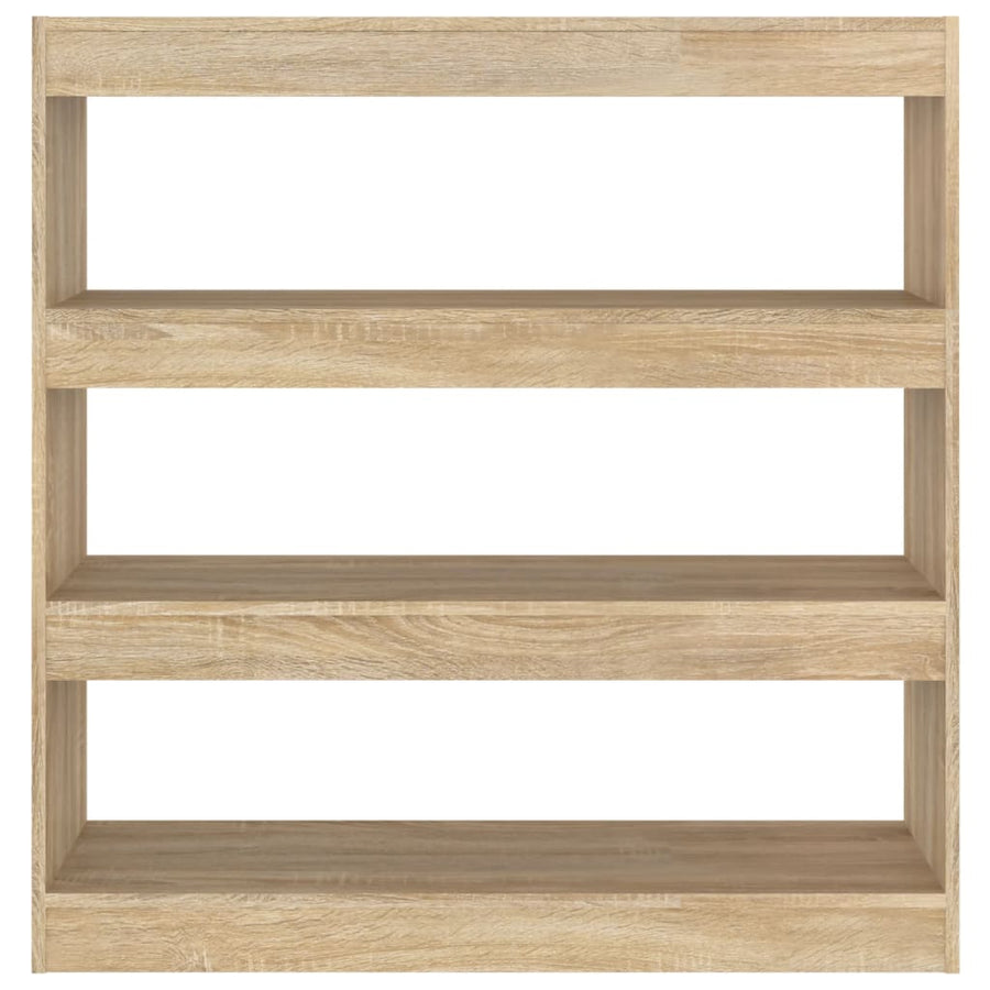 Boekenkast/Kamerscherm 100X30X103 Cm Kleurig Sonoma eiken