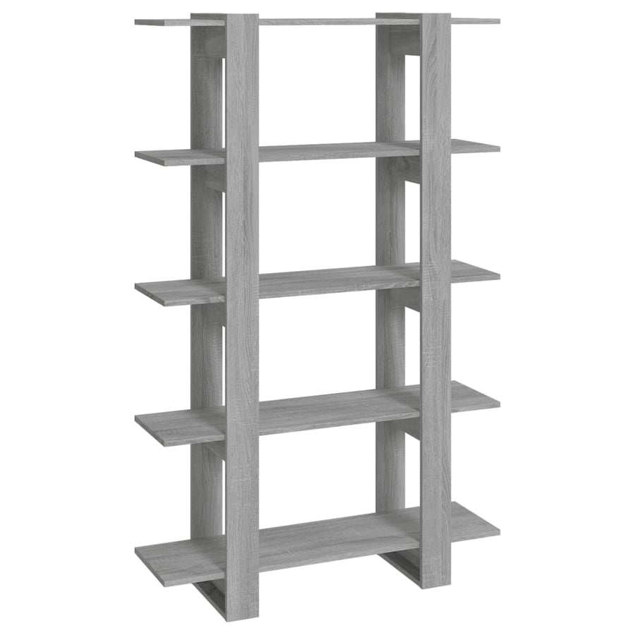 Boekenkast/Kamerscherm 00X30X60 Cm Eikenkleurig Grijs sonoma