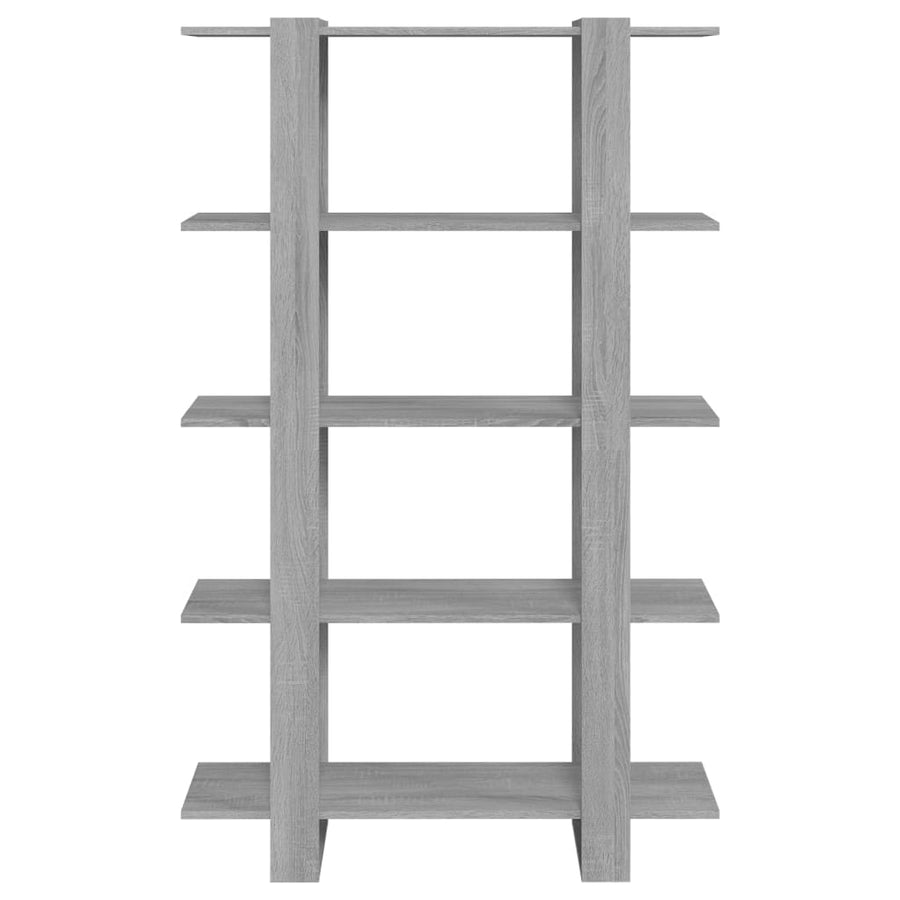 Boekenkast/Kamerscherm 00X30X60 Cm Eikenkleurig Grijs sonoma