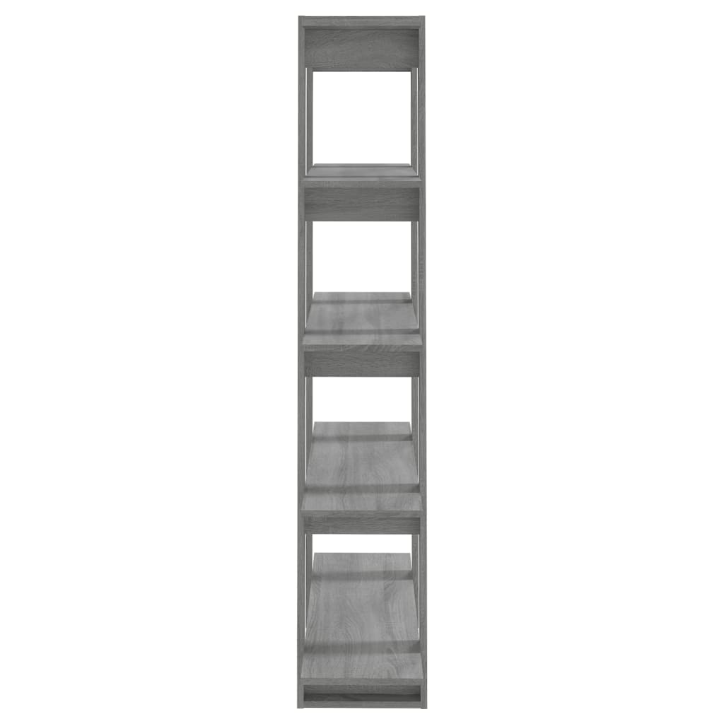 Boekenkast/Kamerscherm 00X30X60 Cm Eikenkleurig Grijs sonoma