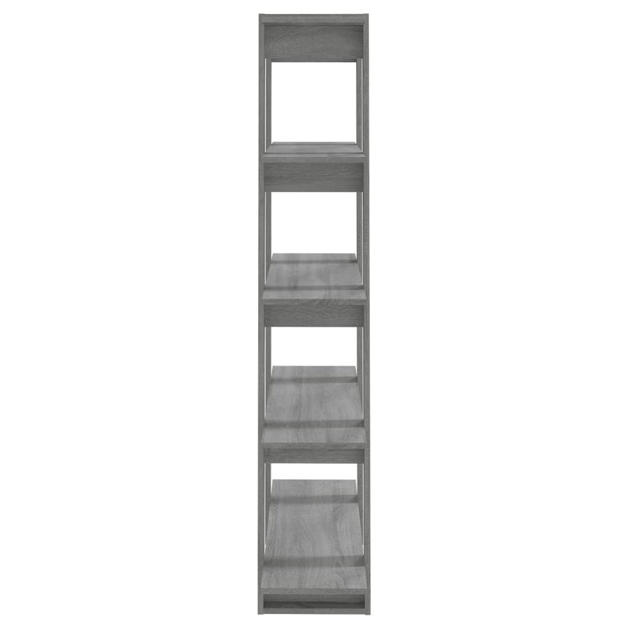 Boekenkast/Kamerscherm 00X30X60 Cm Eikenkleurig Grijs sonoma