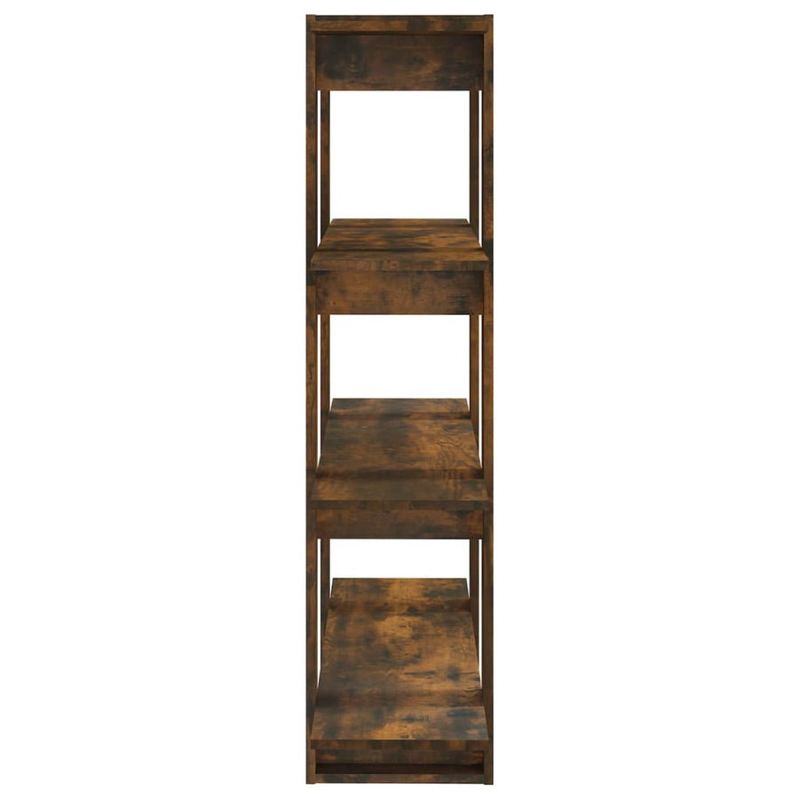 Boekenkast/Kamerscherm 00X30X23,5 Cm Kleurig Gerookt eiken