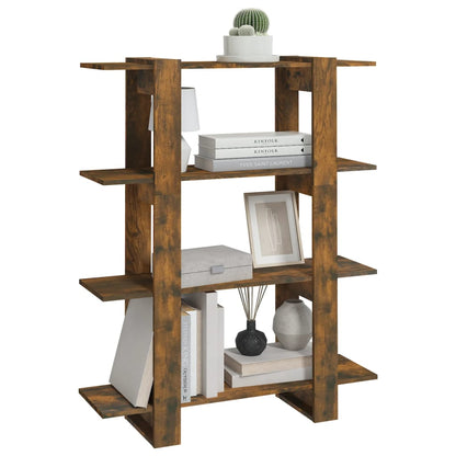 Boekenkast/Kamerscherm 00X30X23,5 Cm Kleurig Gerookt eiken