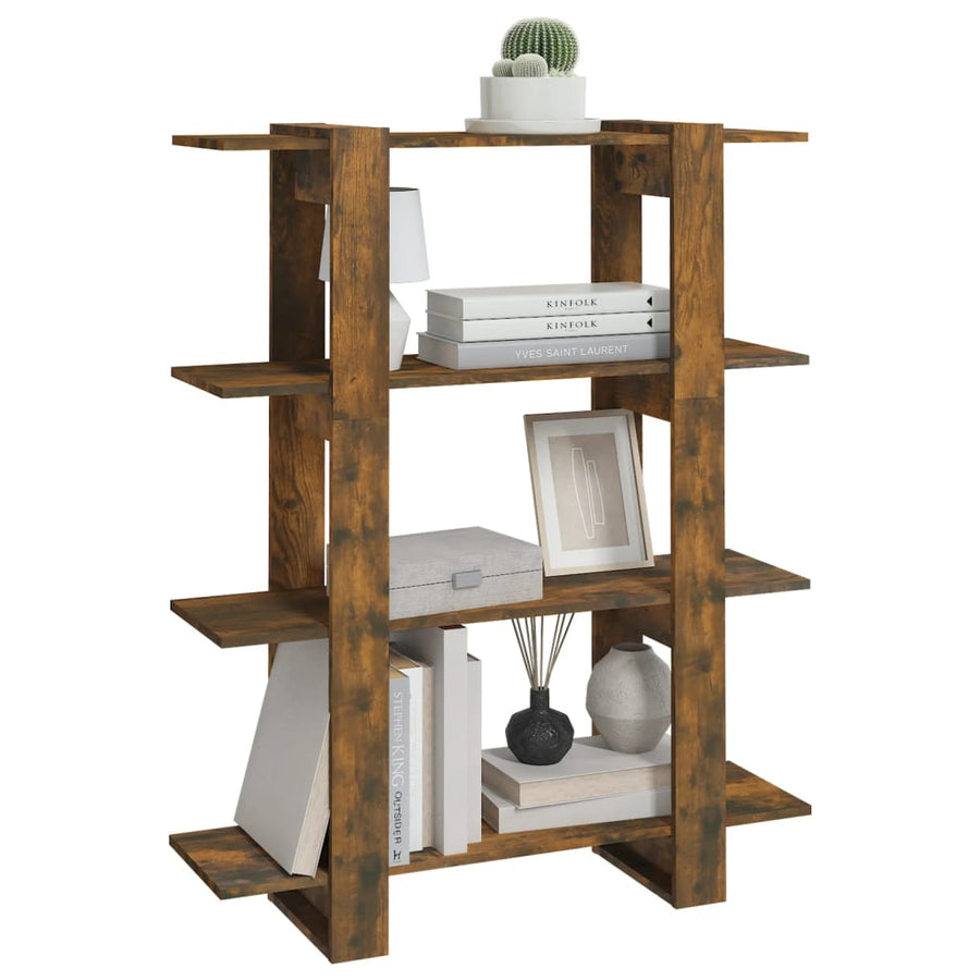 Boekenkast/Kamerscherm 00X30X23,5 Cm Kleurig Gerookt eiken