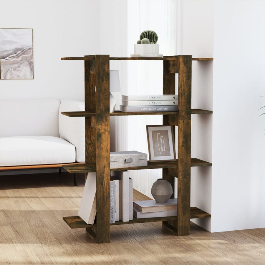 Boekenkast/Kamerscherm 00X30X23,5 Cm Kleurig Gerookt eiken