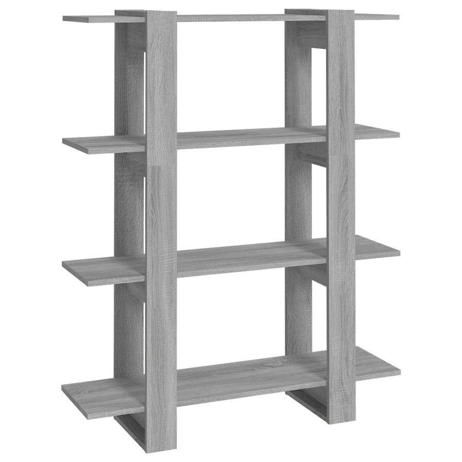 Boekenkast/Kamerscherm 00X30X23,5 Cm Eiken Grijs sonoma