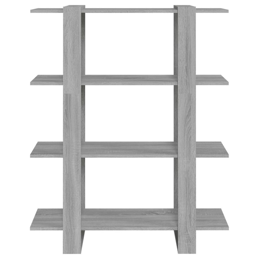 Boekenkast/Kamerscherm 00X30X23,5 Cm Eiken Grijs sonoma