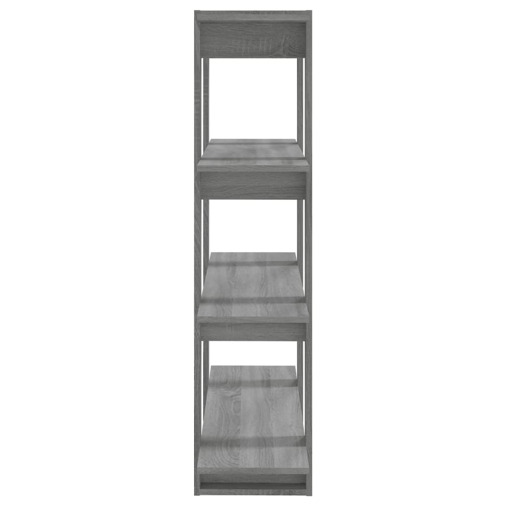 Boekenkast/Kamerscherm 00X30X23,5 Cm Eiken Grijs sonoma