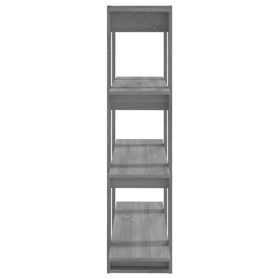 Boekenkast/Kamerscherm 00X30X23,5 Cm Eiken Grijs sonoma