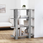 Bookshelf/room divider 100x30x123.5 cm grey Sonoma oak