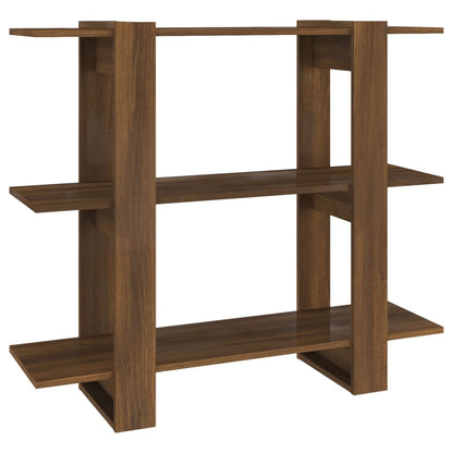 Boekenkast/Kamerscherm 00X30X87 Cm Bruineikenkleurig bruin eikenkleur