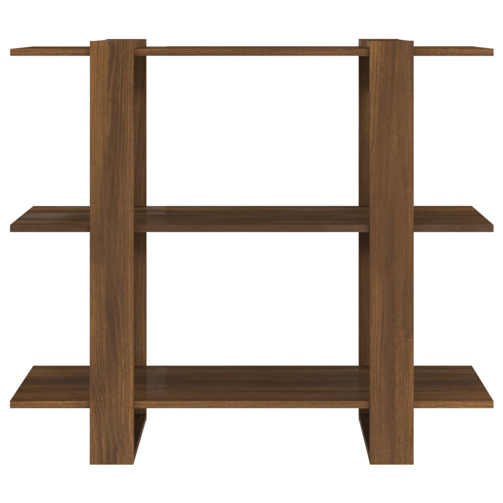 Boekenkast/Kamerscherm 00X30X87 Cm Bruineikenkleurig bruin eikenkleur