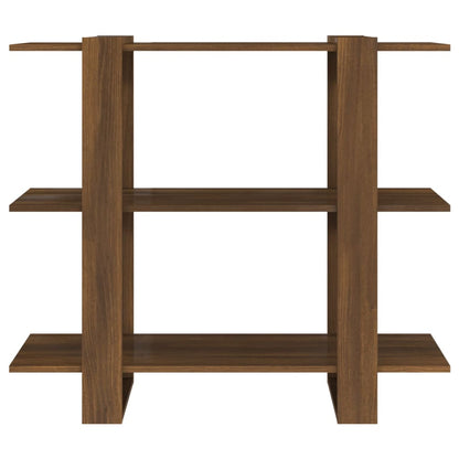 Boekenkast/Kamerscherm 00X30X87 Cm Bruineikenkleurig bruin eikenkleur