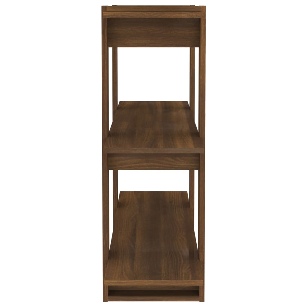 Boekenkast/Kamerscherm 00X30X87 Cm Bruineikenkleurig bruin eikenkleur