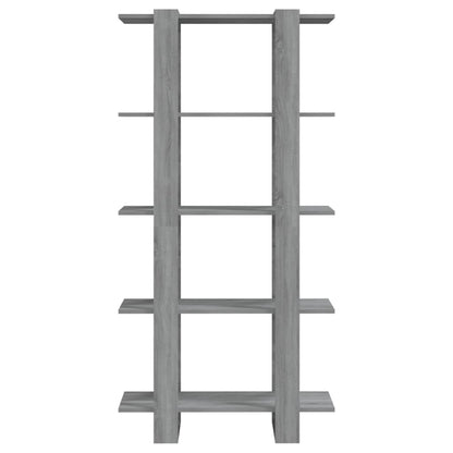 Boekenkast/Kamerscherm 80X30X60 Cm Spaanplaat Grijs sonoma