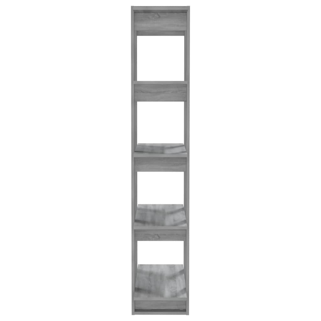 Boekenkast/Kamerscherm 80X30X60 Cm Spaanplaat Grijs sonoma