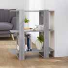 Bookcase/room divider 80x30x87 cm gray Sonoma oak