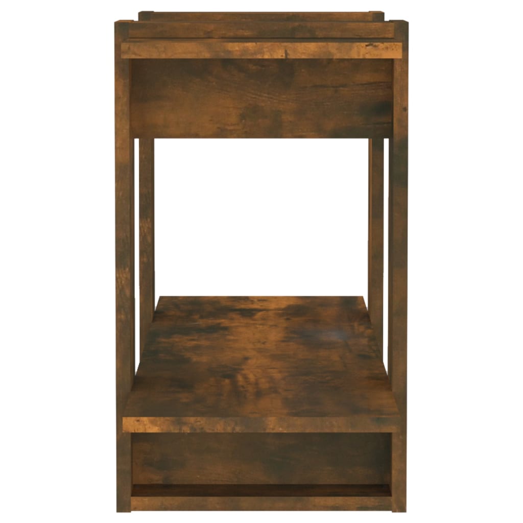 Boekenkast/Kamerscherm 80X30X5 Cm Kleurig Gerookt eiken