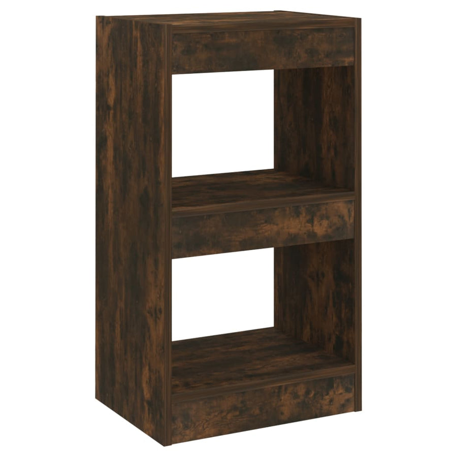 Boekenkast/Kamerscherm 40X30X72 Cm Kleurig Gerookt eiken