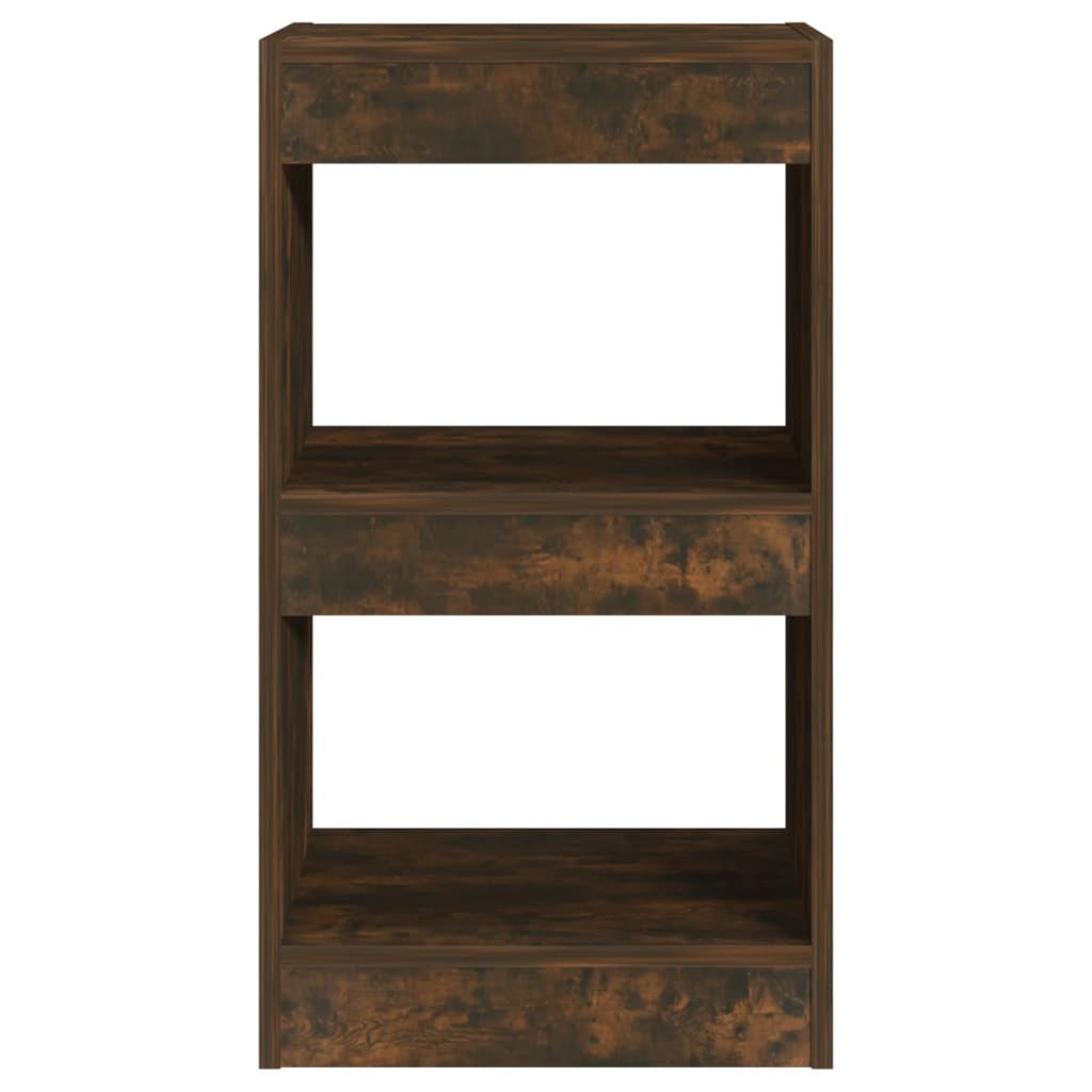 Boekenkast/Kamerscherm 40X30X72 Cm Kleurig Gerookt eiken