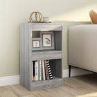 Bookcase/room divider 40x30x72 cm grey Sonoma oak