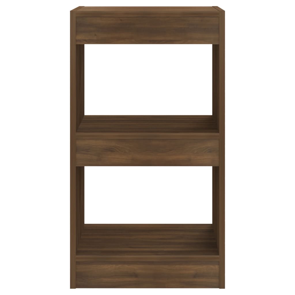 Boekenkast/Kamerscherm 40X30X72 Cm Bruineikenkleurig bruin eikenkleur