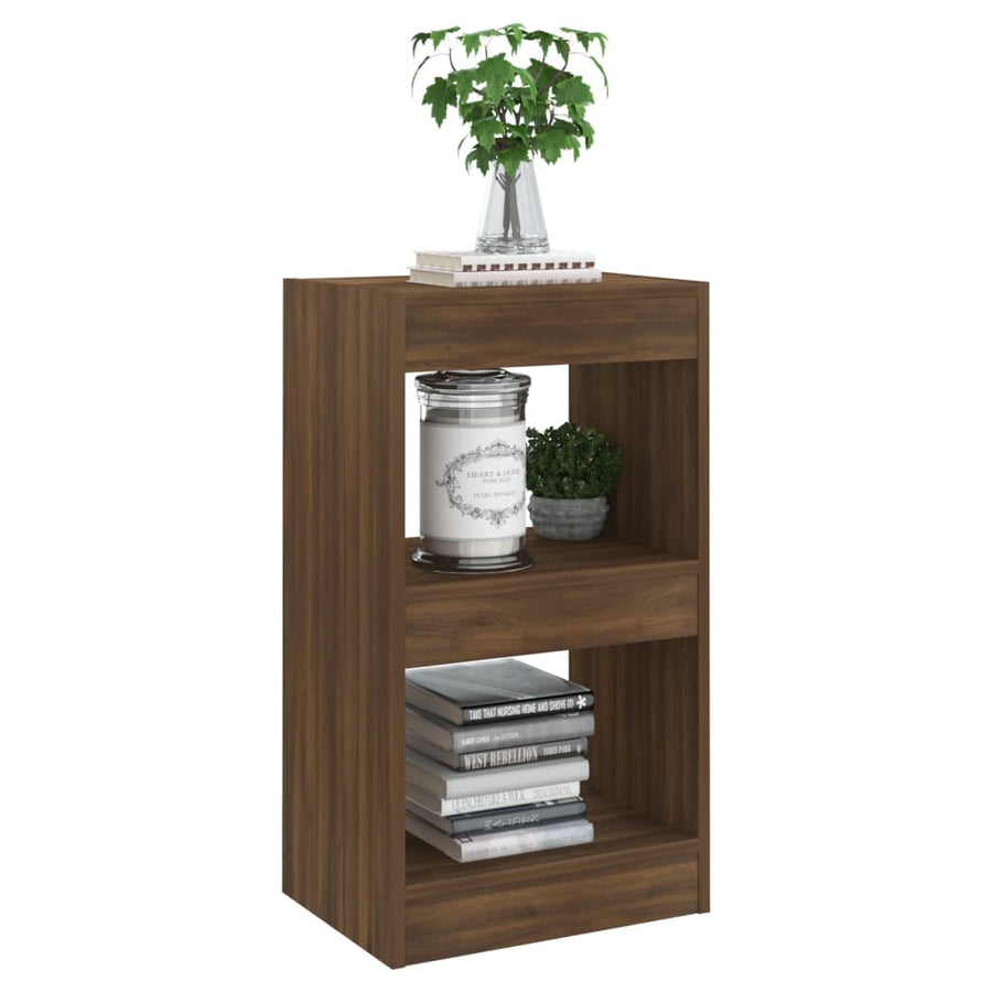 Boekenkast/Kamerscherm 40X30X72 Cm Bruineikenkleurig bruin eikenkleur