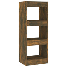 Boekenkast/Kamerscherm 40X30X103 Cm Spaanplaat Gerookt eiken