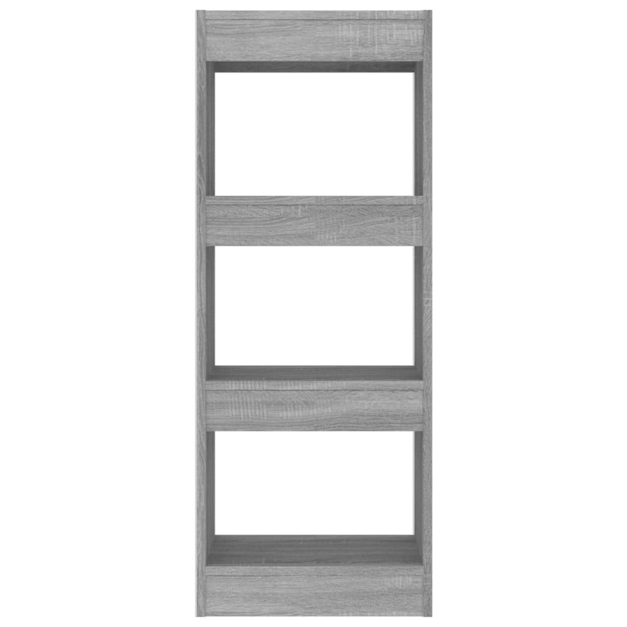 Boekenkast/Kamerscherm 40X30X103 Cm Spaanplaat Grijs sonoma